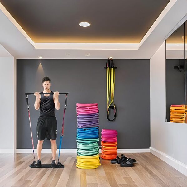 A comprehensive small home gym