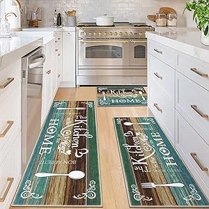 Vaukki Boho Kitchen Rug Sets 3 Pieces